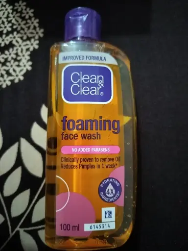 Clean and Clear face wash